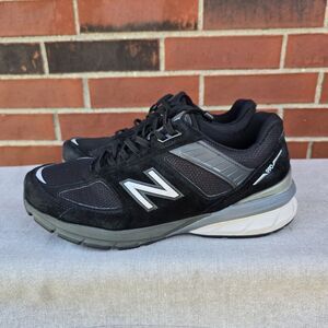 New Balance 990v5 Made In USA Black 2E Mens Size US 9 Athletic M990BK5